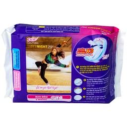 Băng vệ sinh ban đêm Diana Siêu Thấm Super Night thấm nhanh gấp 3 lần (4 miếng)