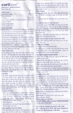Kem thoa da Corti RVN Roussel điều trị chàm thể tạng, chàm dạng đĩa, sần ngứa, vảy nến (8g)