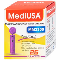 Kim lấy máu MediUsa MM3300 (25 cái)