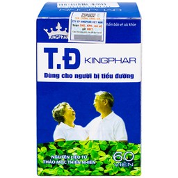 Viên uống hỗ trợ giảm đường huyết cho người bị tiểu đường T.Đ Kingphar (60 viên)