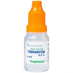 Thuốc nhỏ mắt Tobramycin 0,3% Traphaco điều trị nhiễm khuẩn mắt (6ml)