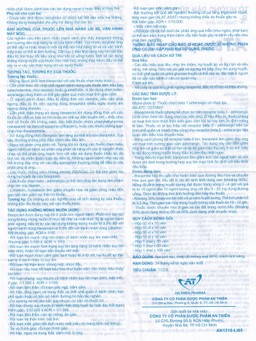 Thuốc A.T Bisoprolol 2.5mg An Thiên điều trị suy tim mạn tính ổn định (10 vỉ x 10 viên)