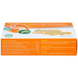 Viên dạ dày An Dạ Khang Naga Vesta giúp bảo vệ niêm mạc dạ dày, tá tràng (3 vỉ x 10 viên)