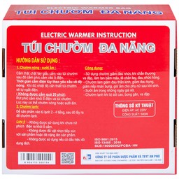 Túi chườm đa năng Thiên Thanh nhỏ hỗ trợ chườm nóng, chườm lạnh, giữ ấm 4 - 6 tiếng