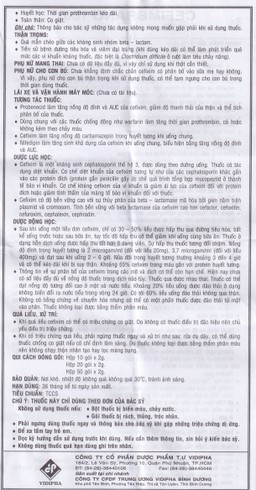 Bột pha hỗn dịch uống Cefimbrano 100 Vidipha điều trị nhiễm khuẩn (10 gói x 2g)