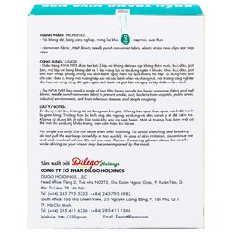 Khẩu trang 2 lớp Niva N95 (10 cái) hỗ trợ ngăn bụi và vi khuẩn 