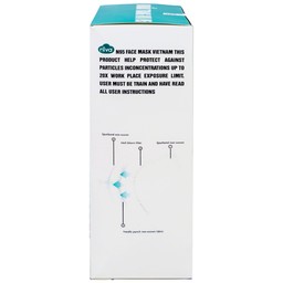 Khẩu trang 2 lớp Niva N95 (10 cái) hỗ trợ ngăn bụi và vi khuẩn 