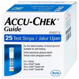 Que thử đường huyết Accu Chek Guide (25 que)