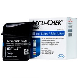 Que thử đường huyết Accu Chek Guide (25 que)