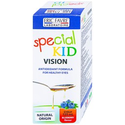 Siro Special Kid Vision Eric Favre bổ sung các dưỡng chất cần thiết, có ích cho thị giác (125ml)