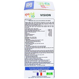 Siro Special Kid Vision Eric Favre bổ sung các dưỡng chất cần thiết, có ích cho thị giác (125ml)