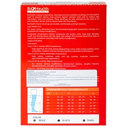 Vớ đùi giãn tĩnh mạch Biohealth Classis I size S
