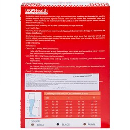 Vớ gối giãn tĩnh mạch Biohealth Classis I size L