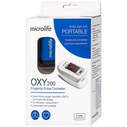 Máy đo nồng độ oxy trong máu SPO2 Microlife Oxy 200