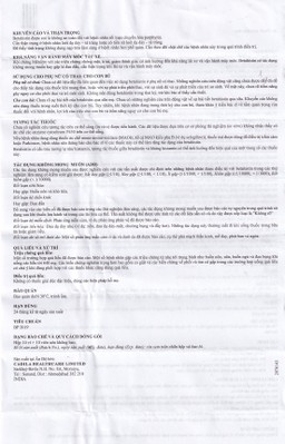 Thuốc Vertiko 16 Cadila điều trị chóng mặt, suy giảm thính giác (10 vỉ x 10 viên)