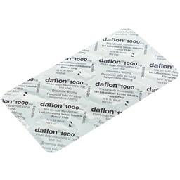 Thuốc Daflon 1000mg Servier điều trị triệu chứng thực thể liên quan đến trĩ cấp (3 vỉ x 10 viên)