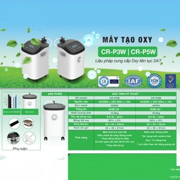 Máy tạo oxy 5 lít Carer Medical Oxygen Concentrator CR-P5W