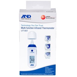 Nhiệt kế hồng ngoại đo tai trán AND UT-801