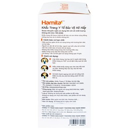 Khẩu trang trẻ em 4 lớp Hamita Advanced 4D mask (5 cái)