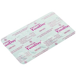 Viên trị ho Tussiday OPC điều trị các chứng ho, đau họng, sổ mũi (10 vỉ x 10 viên)