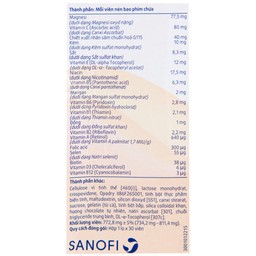 Viên uống Pharmaton Energy hỗn hợp vitamin và khoáng chất giúp tỉnh táo, hỗ trợ giảm mệt mỏi (30 viên)