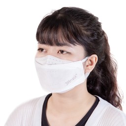 Khẩu trang 4 lớp Vĩnh Tiến 4D 3Hmask màu trắng (20 cái) ngăn khói bụi, vi khuẩn