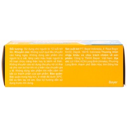 Viên sủi Redoxon Triple Action Bayer bổ sung vitamin C, D và kẽm giúp nâng cao sức đề kháng (10 viên)