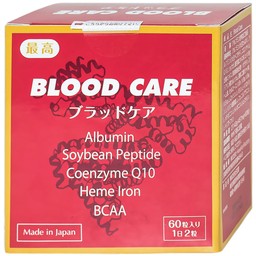 Viên uống Blood Care Jpanwell hỗ trợ bổ máu, giảm nguy cơ thiếu máu do thiếu sắt (60 viên)