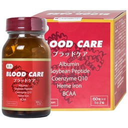 Viên uống Blood Care Jpanwell hỗ trợ bổ máu, giảm nguy cơ thiếu máu do thiếu sắt (60 viên)