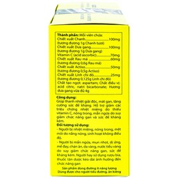 Viên sủi Thanh Nhiệt Livecool Nam Dược hương dưa gang giải độc, mát gan, tăng cường sức đề kháng (16 viên)