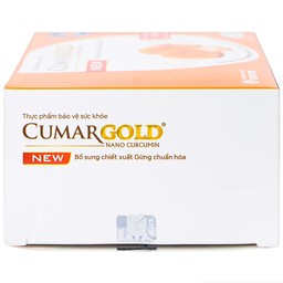 Viên hỗ trợ bảo vệ niêm mạc dạ dày CumarGold Nano Curcumin New CVI (4 vỉ x 10 viên)