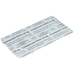 Thuốc Esomeprazole Stada 20mg điều trị trào ngược dạ dày, thực quản (2 vỉ x 10 viên)