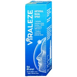 Bình xịt mũi Viraleze 10ml kháng virus gây bệnh đường hô hấp