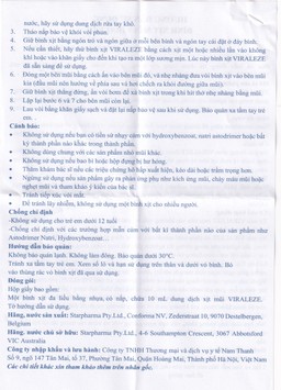 Bình xịt mũi Viraleze 10ml kháng virus gây bệnh đường hô hấp