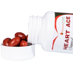 Viên uống hỗ trợ sức khỏe tim mạch, ổn định nhịp tim Heart Ace Support Vitamins For Life (30 viên)