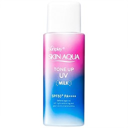 Sữa chống nắng Sunplay Skin Aqua Tone Up Milk Lavender SPF50+ PA++++ cho mặt, cổ, vai (50g)