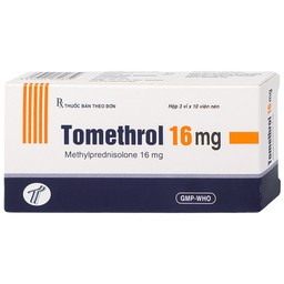 Thuốc Tomethrol 16mg chống viêm, ức chế miễn dịch và chống tế bào tăng sinh ( 3 vỉ x 10 viên)
