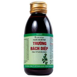 Thuốc ho bổ phế Trường Bạch Diệp Trường Thọ chữa ho tiêu đờm, chuyên trị ho cảm (125ml)