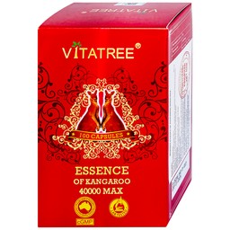 Viên uống Essence Of Kangaroo 40000 Max Vitatree bổ sung các acid amin, hỗ trợ cải thiện sức khỏe (100 viên)