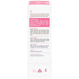 Nước tẩy trang Micellar Cleansing Water La Beauty làm sạch sâu, loại bỏ bụi bẩn (150ml)