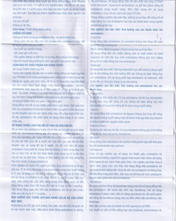 Thuốc Amlodipine Stada 5mg Cap điều trị tăng huyết áp, đau thắt ngực (3 vỉ x 10 viên)