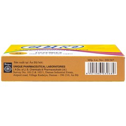 Viên ngậm Cufo vị mật ong chanh hỗ trợ điều trị triệu chứng trong nhiễm khuẩn miệng và họng (2 vỉ x 12 viên)