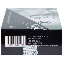 Viên ngậm First Up 1 Hour hỗ trợ tăng cường sinh lực cho nam giới (2 vỉ x 4 viên)