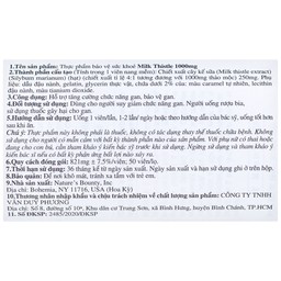 Viên uống Milk Thistle Nature's Bounty hỗ trợ tăng cường chức năng gan, bảo vệ gan (50 viên)