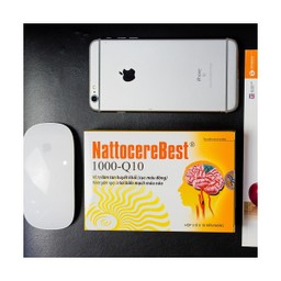 Viên uống hỗ trợ làm tan huyết khối giảm nguy cơ tai biến mạch máu não NattocereBest 1000-Q10 (3 vỉ x 10 viên)