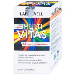 Viên uống bổ sung vitamin và khoáng chất cho cơ thể Multi Vitas Lab Well (60 viên)