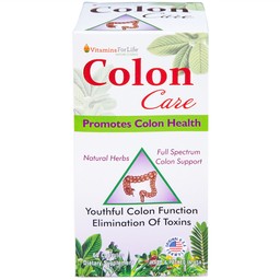 Viên uống Colon Care Vitamins For Life giúp nhuận tràng, giảm táo bón (60 viên)