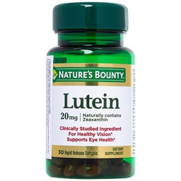 Viên uống giúp tăng cường thị lực cho mắt, giúp mắt khỏe mạnh Lutein Nature's Bounty (30 viên)
