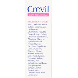 Dung dịch vệ sinh phụ nữ Crevil Intim Waschlotion chống viêm, cân bằng pH (100ml)