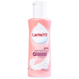 Dung dịch vệ sinh phụ nữ Lactacyd Pro Sensitive giảm ngứa, ngăn ngừa viêm nhiễm (150ml)